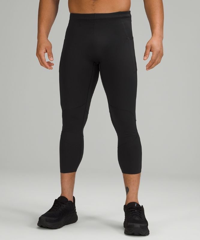 Lululemon Surge Tight 22 Nulux Byxor Herr Svarta | SIUB-21359