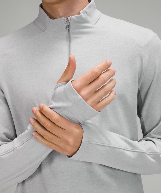 Lululemon Surge Warm Half-Zip Tröjor Herr Ljusblå | KMND-95182