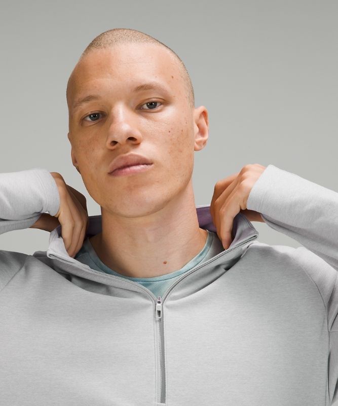 Lululemon Surge Warm Half-Zip Tröjor Herr Ljusblå | KMND-95182