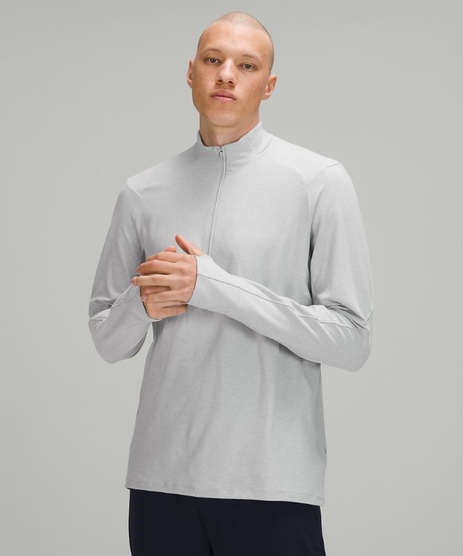 Lululemon Surge Warm Half-Zip Tröjor Herr Ljusblå | KMND-95182