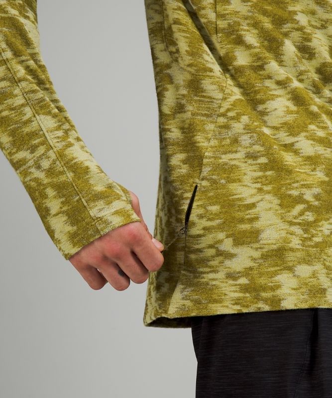 Lululemon Surge Warm Half-Zip Tröjor Herr Gröna | DPNR-85647