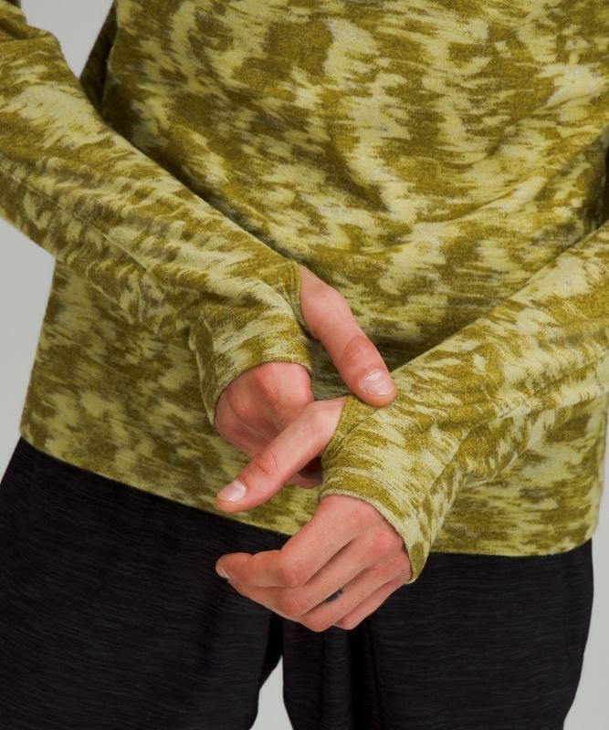 Lululemon Surge Warm Half-Zip Tröjor Herr Gröna | DPNR-85647