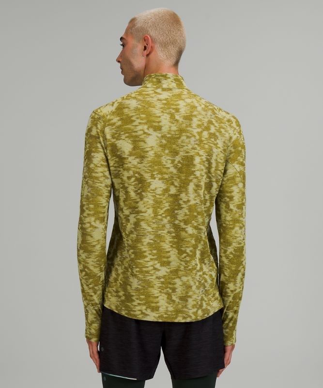 Lululemon Surge Warm Half-Zip Tröjor Herr Gröna | DPNR-85647