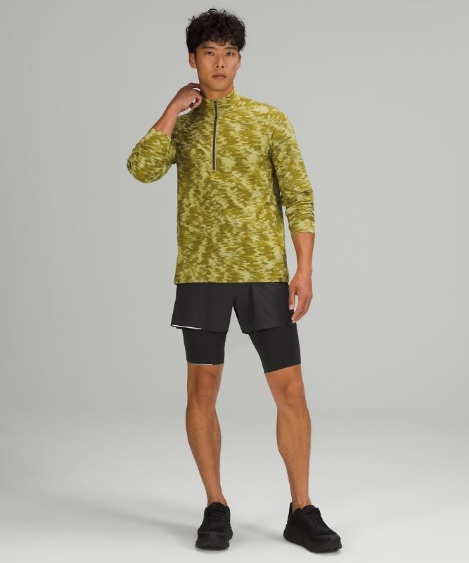Lululemon Surge Warm Half Tight 10 Shorts Herr Svarta | OLQV-82054