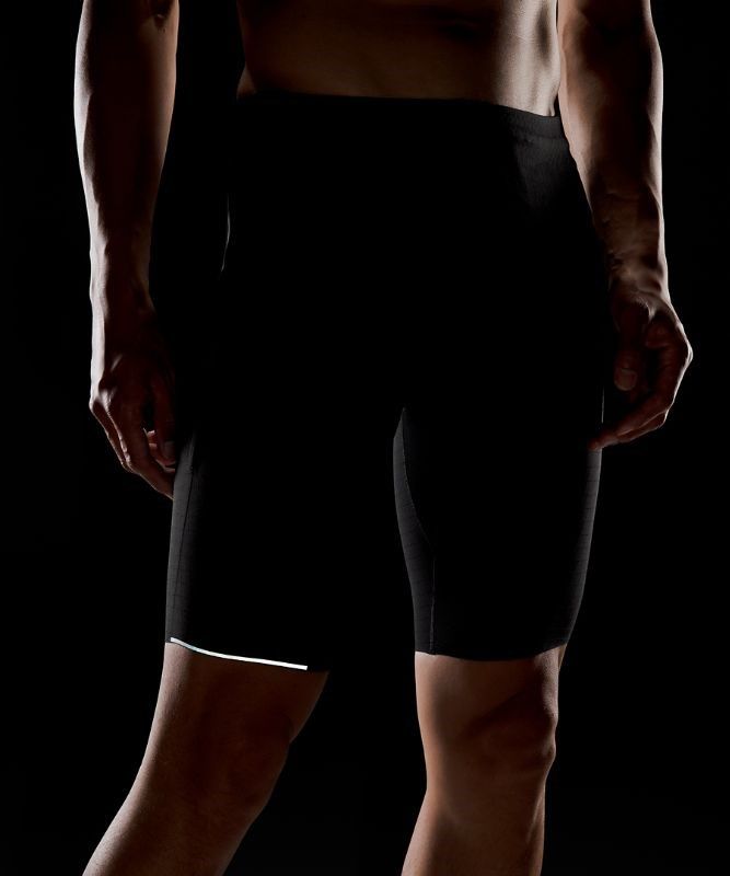 Lululemon Surge Warm Half Tight 10 Shorts Herr Svarta | OLQV-82054