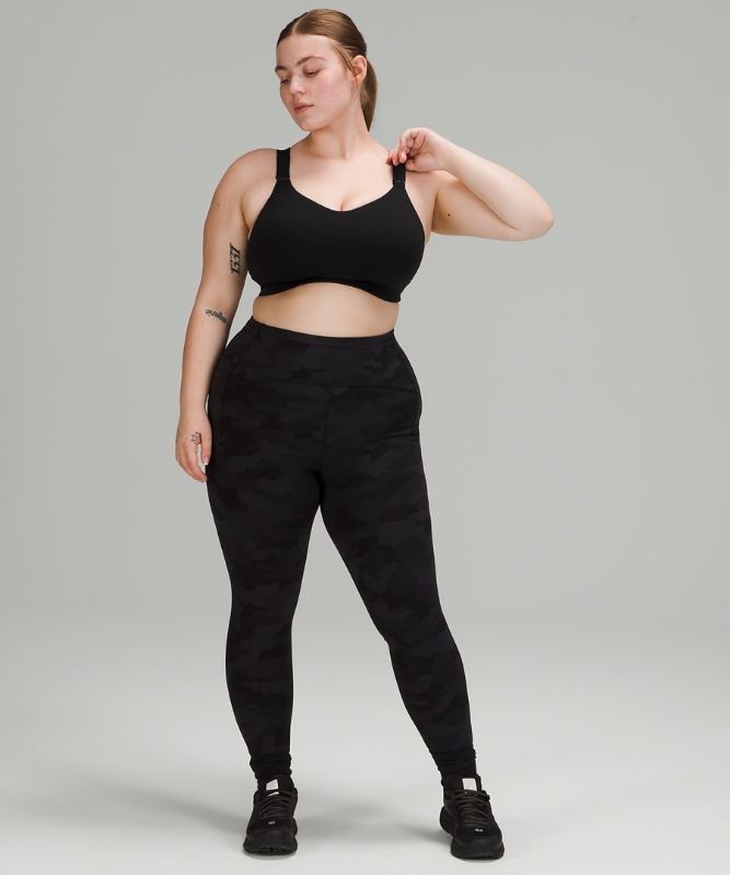 Lululemon Swift Speed Bra High Support, A Sport BH Dam Svarta | XSVH-41758