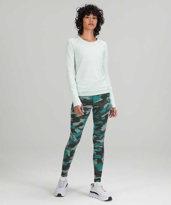 Lululemon Swift Speed HR Tight 28 Leggings Dam Camo Turkos Olika Färger | KEZQ-46302