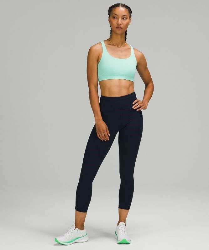 Lululemon Swift Speed High-Rise Crop 23 Leggings Dam Marinblå | NSHW-02631