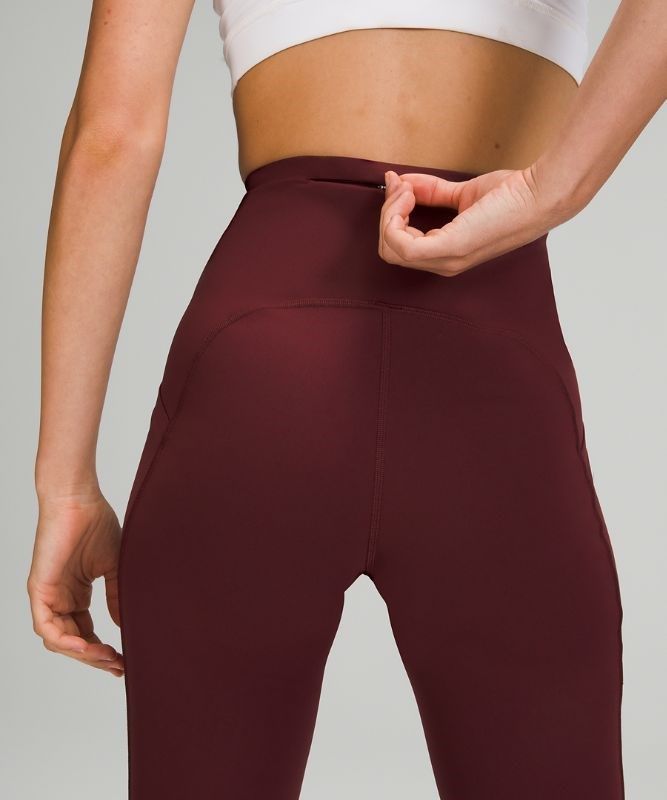 Lululemon Swift Speed High-Rise Tight 25 Leggings Dam Röda Vinröda | DRNK-18239
