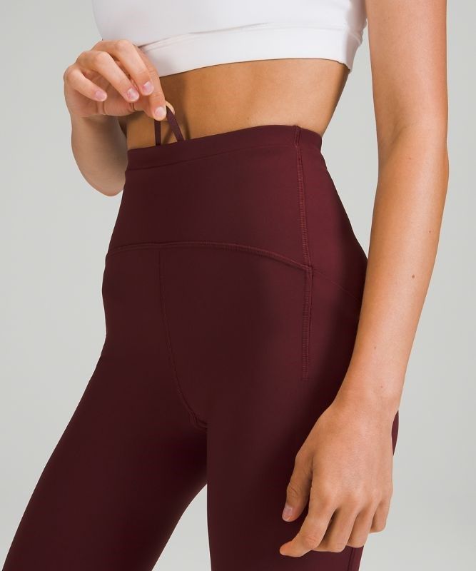 Lululemon Swift Speed High-Rise Tight 25 Leggings Dam Röda Vinröda | DRNK-18239