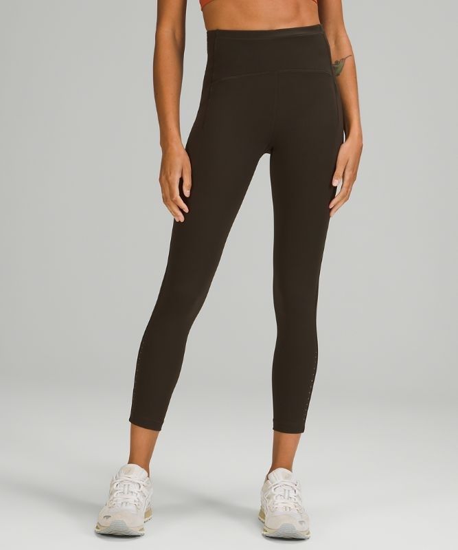 Lululemon Swift Speed High-Rise Tight 25 Leggings Dam Mörkolivgröna | SZTM-38097