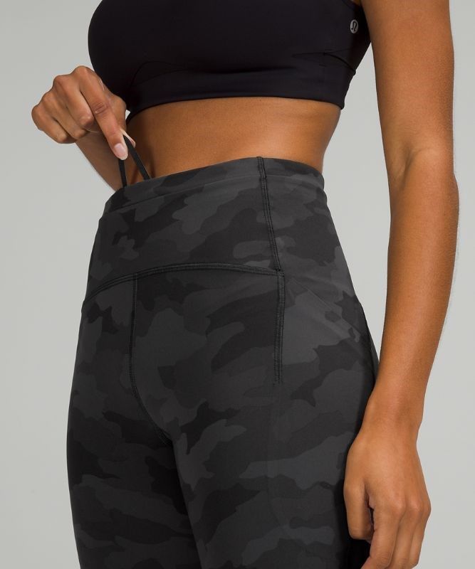 Lululemon Swift Speed High-Rise Tight 28 Brushed Luxtreme Leggings Dam Camo Svarta Olika Färger | FBGL-72156