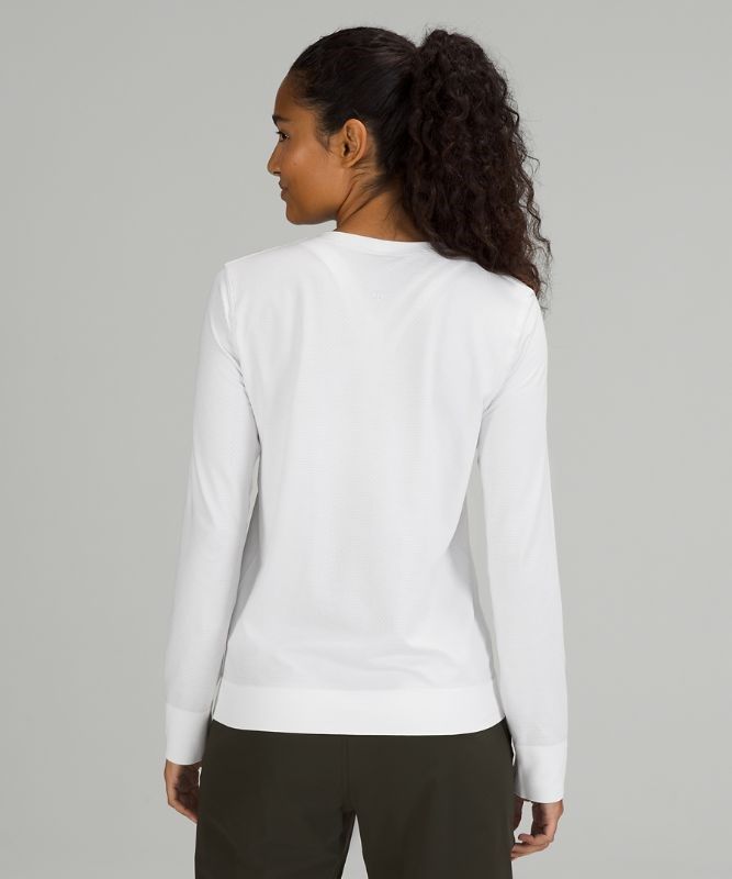 Lululemon Swiftly Breathe Long Sleeve Blast Dam Vita Vita | AHNZ-12043