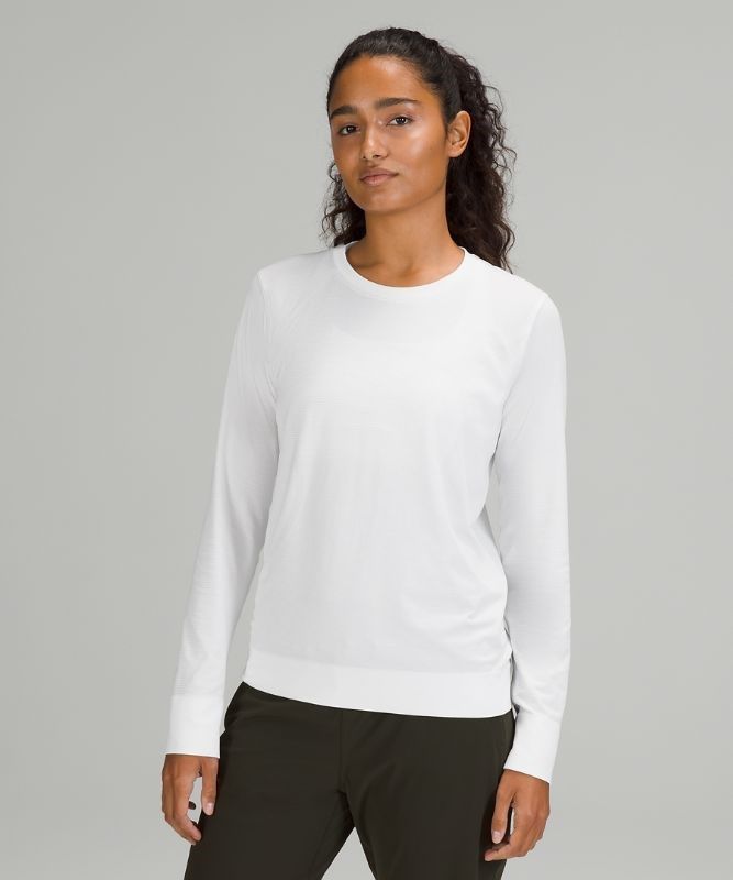 Lululemon Swiftly Breathe Long Sleeve Blast Dam Vita Vita | AHNZ-12043