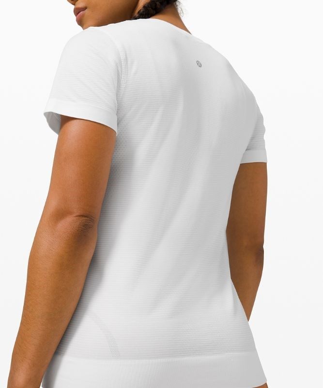 Lululemon Swiftly Breathe Short Sleeve Blast Dam Vita Vita | QCFE-26340
