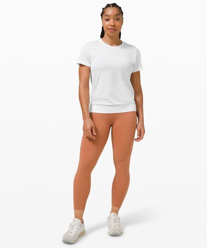 Lululemon Swiftly Breathe Short Sleeve Blast Dam Vita Vita | QCFE-26340