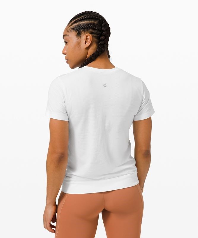 Lululemon Swiftly Breathe Short Sleeve Blast Dam Vita Vita | QCFE-26340