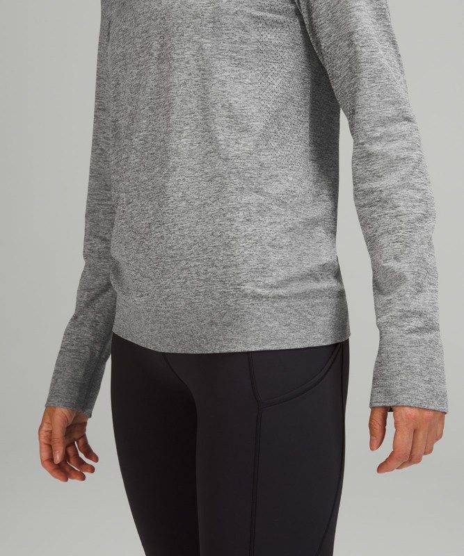 Lululemon Swiftly Relaxed Long Sleeve Blast Dam Vita | BMGI-84906