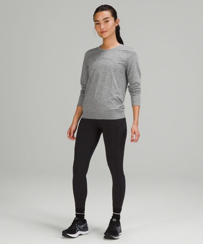 Lululemon Swiftly Relaxed Long Sleeve Blast Dam Vita | BMGI-84906