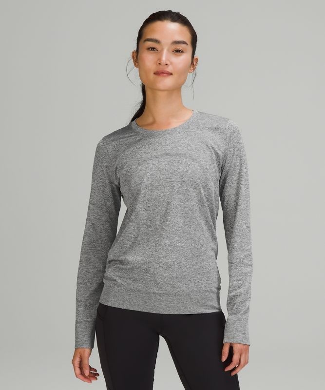 Lululemon Swiftly Relaxed Long Sleeve Blast Dam Vita | BMGI-84906