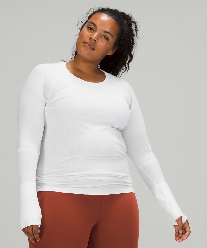 Lululemon Swiftly Tech Long Sleeve 2.0 Blast Dam Vita Vita | OPVG-73461