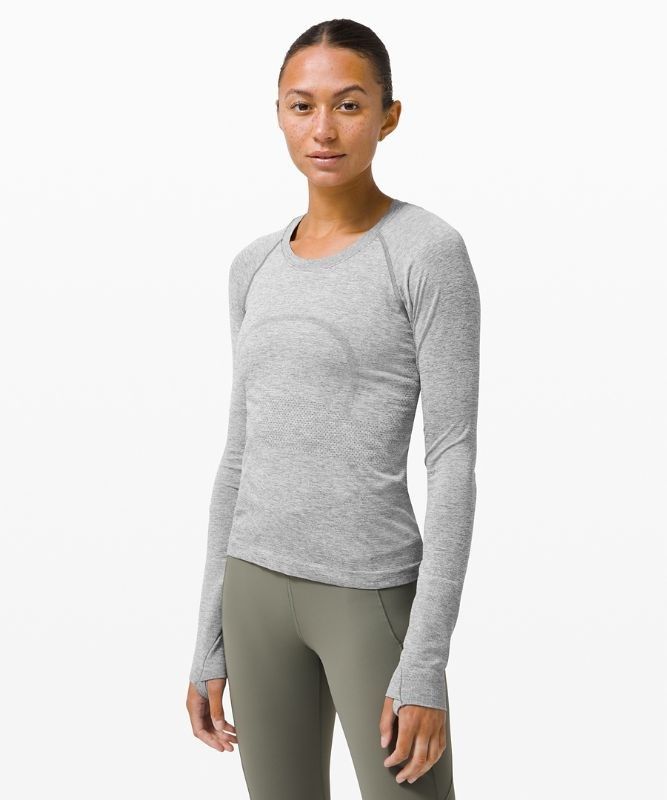 Lululemon Swiftly Tech Long Sleeve 2.0 Race Blast Dam Vita | MCDE-78026