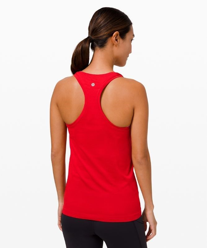 Lululemon Swiftly Tech Racerback 2.0 Blast Dam Mörkröda Mörkröda | MTVH-32764