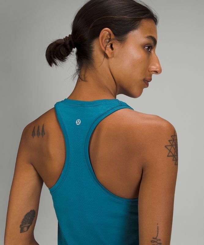 Lululemon Swiftly Tech Racerback Tank 2.0 Race Linne Dam Blå | ZEST-59073