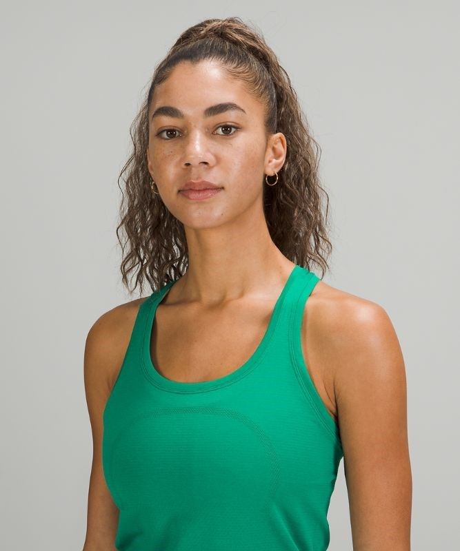 Lululemon Swiftly Tech Racerback Tank 2.0 Race Linne Dam Turkos Turkos | MCIP-27813