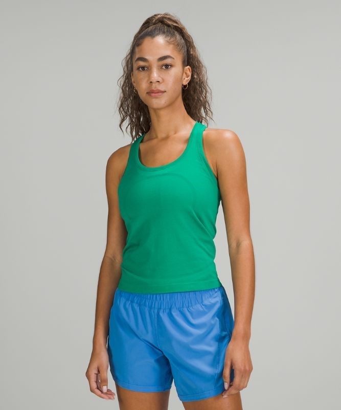 Lululemon Swiftly Tech Racerback Tank 2.0 Race Linne Dam Turkos Turkos | MCIP-27813