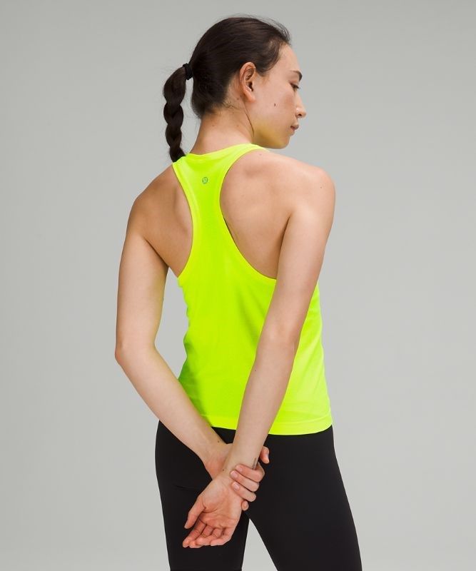 Lululemon Swiftly Tech Racerback Tank 2.0 Race Linne Dam Gula Gula | DISX-41658