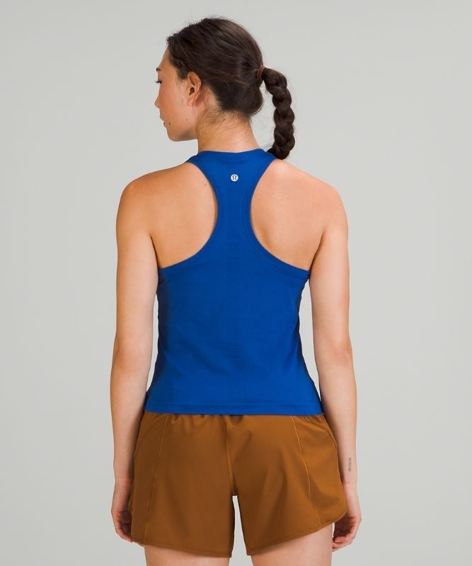 Lululemon Swiftly Tech Racerback Tank 2.0 Race Linne Dam Blå Blå | BXCP-96743