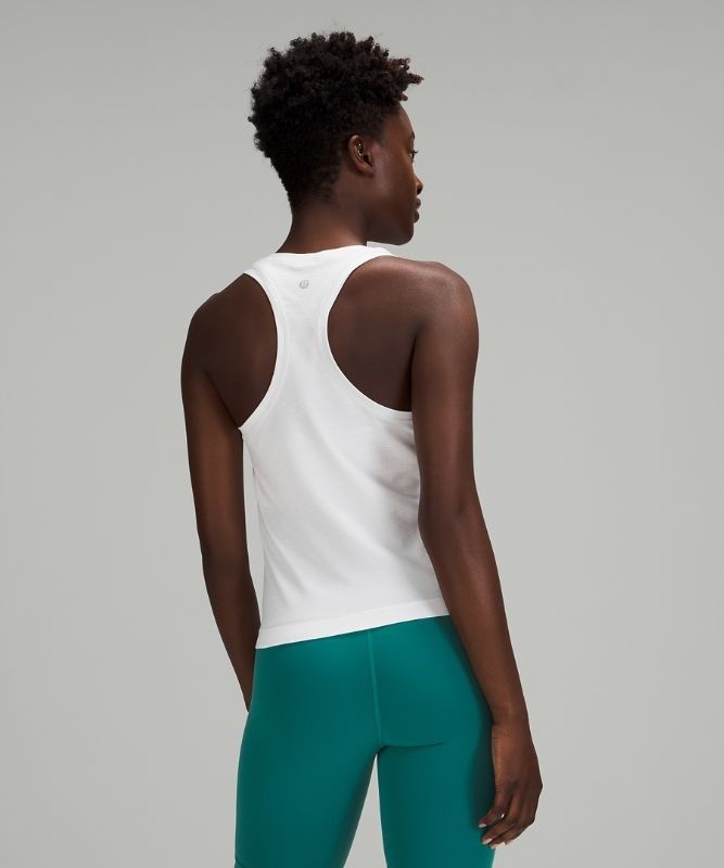 Lululemon Swiftly Tech Racerback Tank 2.0 Race Linne Dam Vita Vita | XJMT-52346