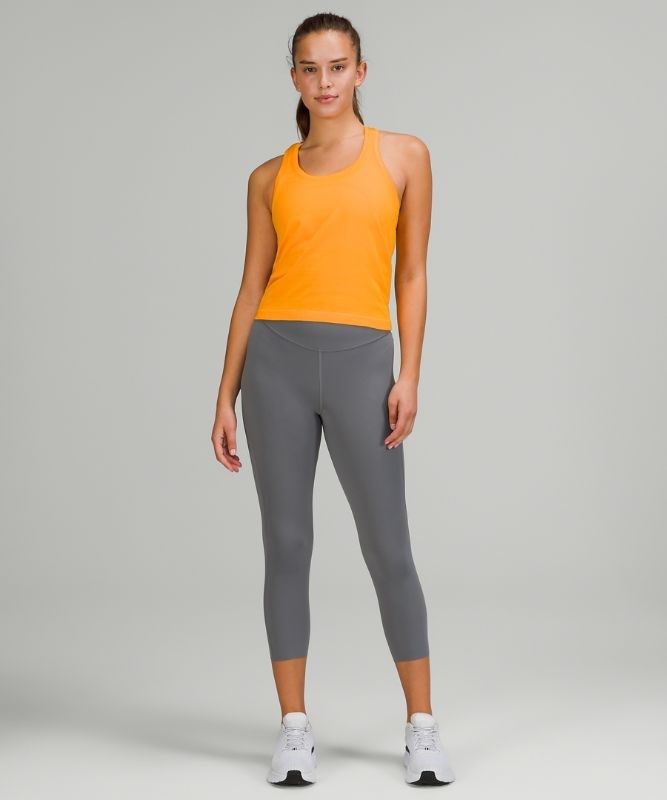 Lululemon Swiftly Tech Racerback Tank 2.0 Race Linne Dam Clementine | UFCT-01782