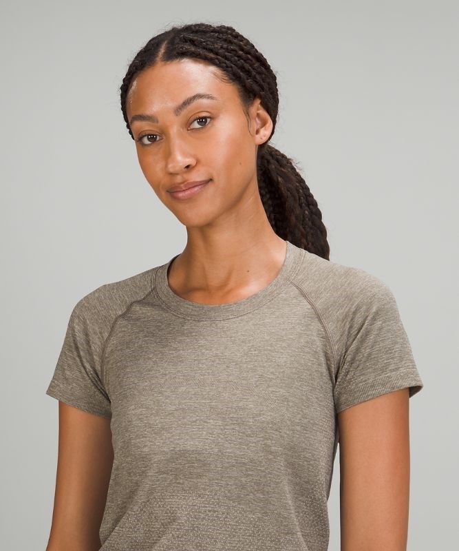 Lululemon Swiftly Tech Short Sleeve 2.0 Blast Dam Beige | NQDE-71946