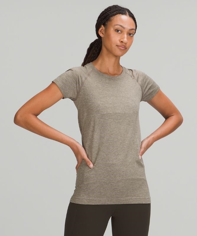 Lululemon Swiftly Tech Short Sleeve 2.0 Blast Dam Beige | NQDE-71946