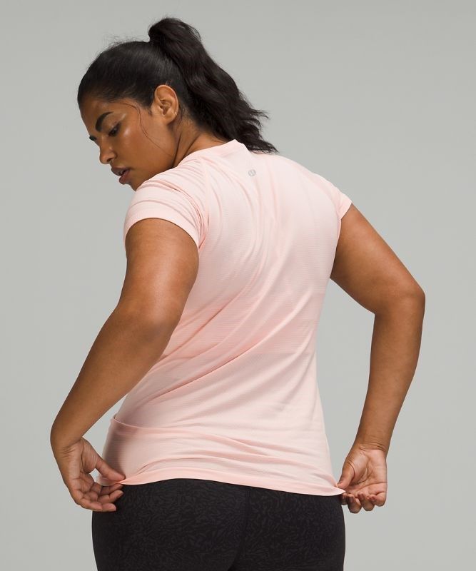 Lululemon Swiftly Tech Short Sleeve 2.0 Blast Dam Rosa Vita Rosa Vita | BLHM-26375