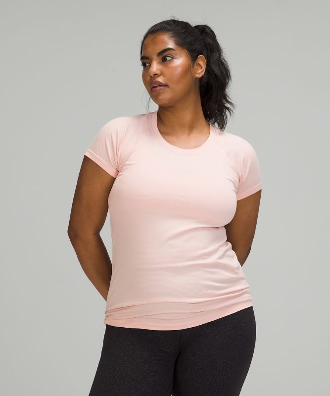 Lululemon Swiftly Tech Short Sleeve 2.0 Blast Dam Rosa Vita Rosa Vita | BLHM-26375