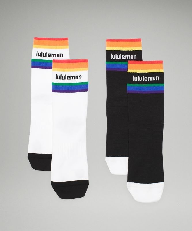 Lululemon Tale to Tell Mid Crew Sock 2P Strumpor Accessories Olika Färger | SKMD-92138