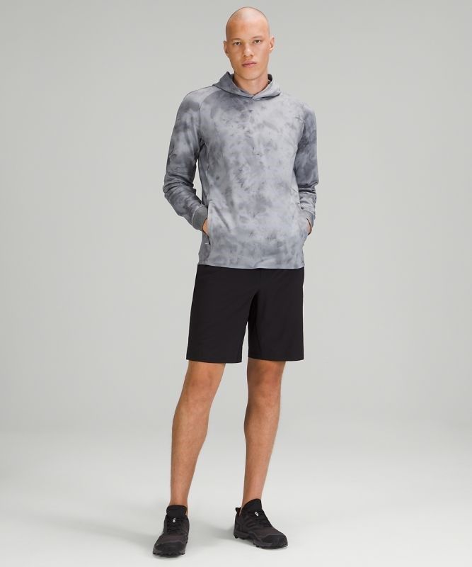 Lululemon Textured Tech Hoodie Hoodie Herr Grå | ZDKM-43062