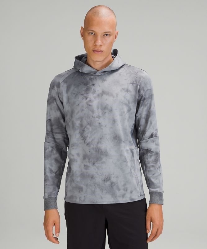 Lululemon Textured Tech Hoodie Hoodie Herr Grå | ZDKM-43062