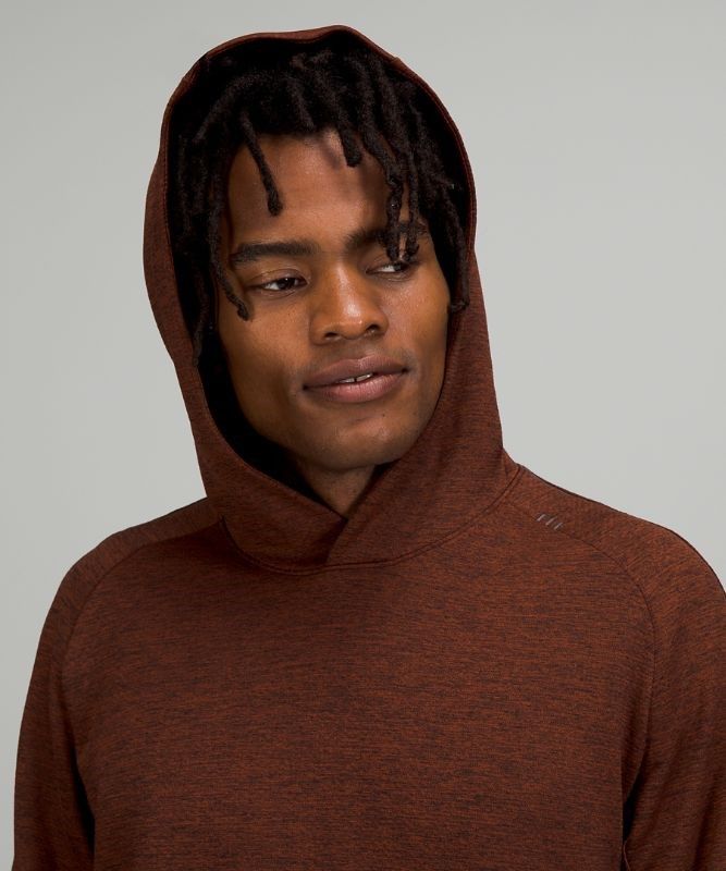 Lululemon Textured Tech Hoodie Hoodie Herr Mörkröda Svarta | NUFQ-02149