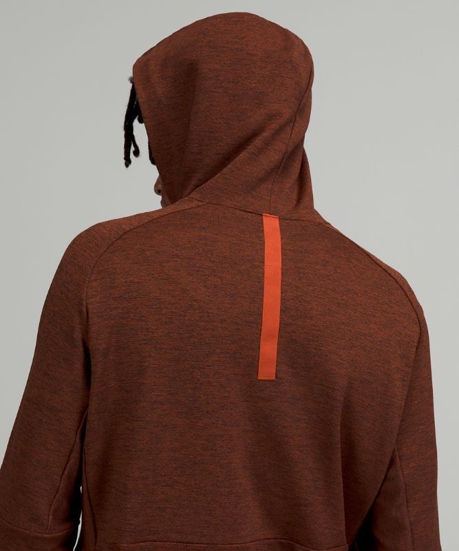 Lululemon Textured Tech Hoodie Hoodie Herr Mörkröda Svarta | NUFQ-02149