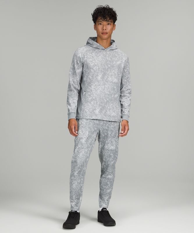Lululemon Textured Tech Hoodie Hoodie Herr Blå Tvätt Vita Grå Olika Färger | MRDF-13659