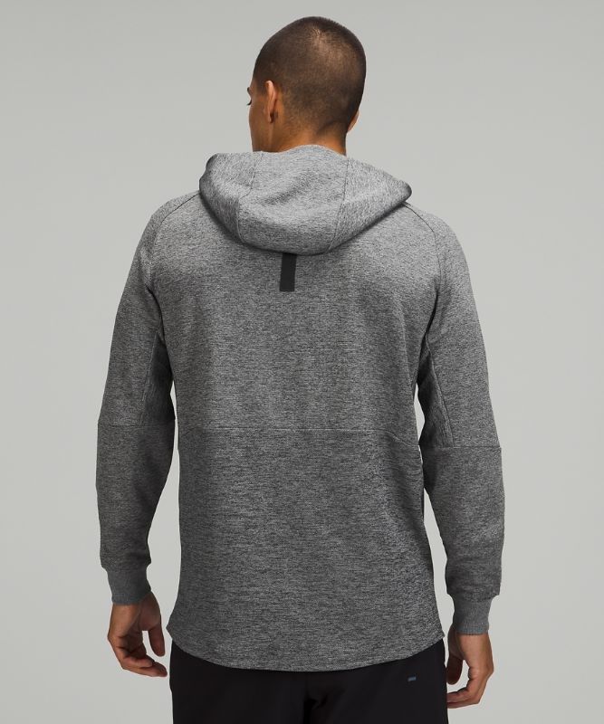 Lululemon Textured Tech Hoodie Hoodie Herr Mörkgrå | EADR-28754
