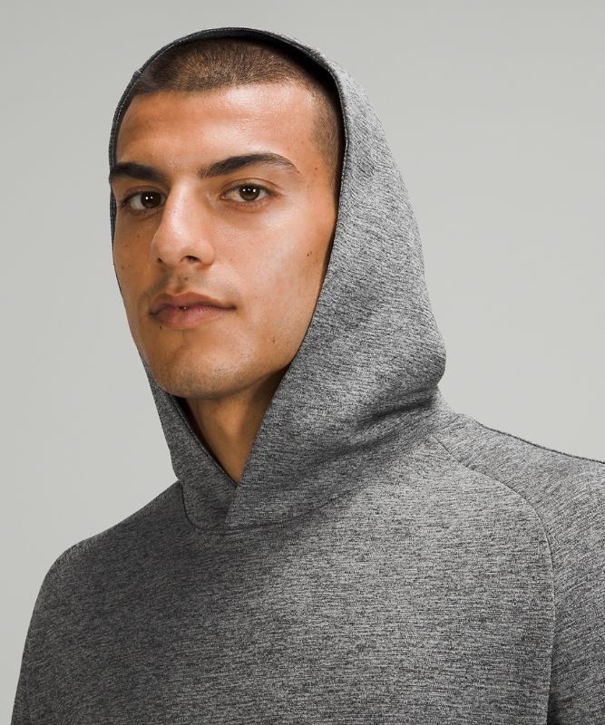 Lululemon Textured Tech Hoodie Hoodie Herr Mörkgrå | EADR-28754