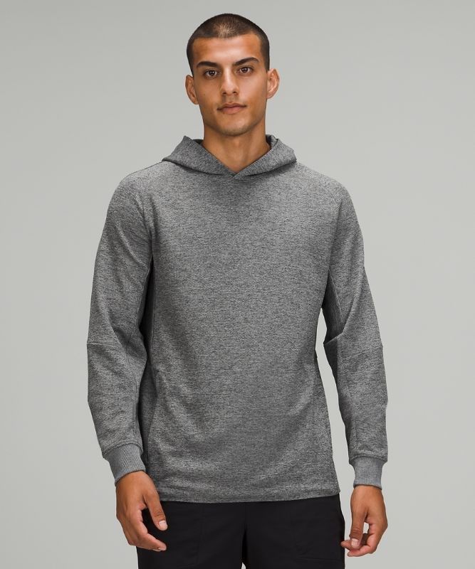 Lululemon Textured Tech Hoodie Hoodie Herr Mörkgrå | EADR-28754
