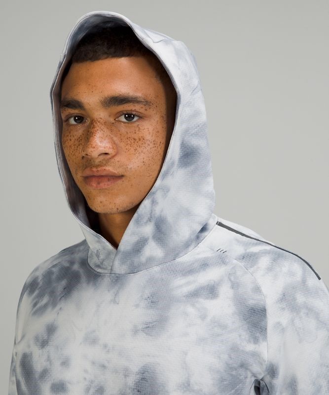Lululemon Textured Tech Hoodie Hoodie Herr Vita | CEVN-64091