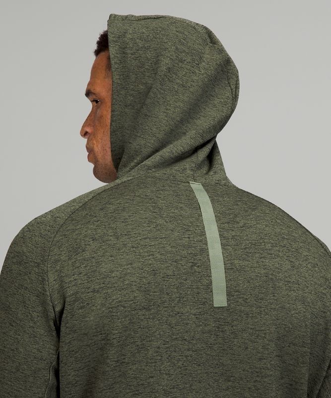Lululemon Textured Tech Hoodie Hoodie Herr Gröna Svarta | AFRS-29703