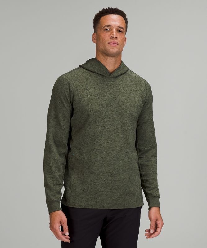 Lululemon Textured Tech Hoodie Hoodie Herr Gröna Svarta | AFRS-29703